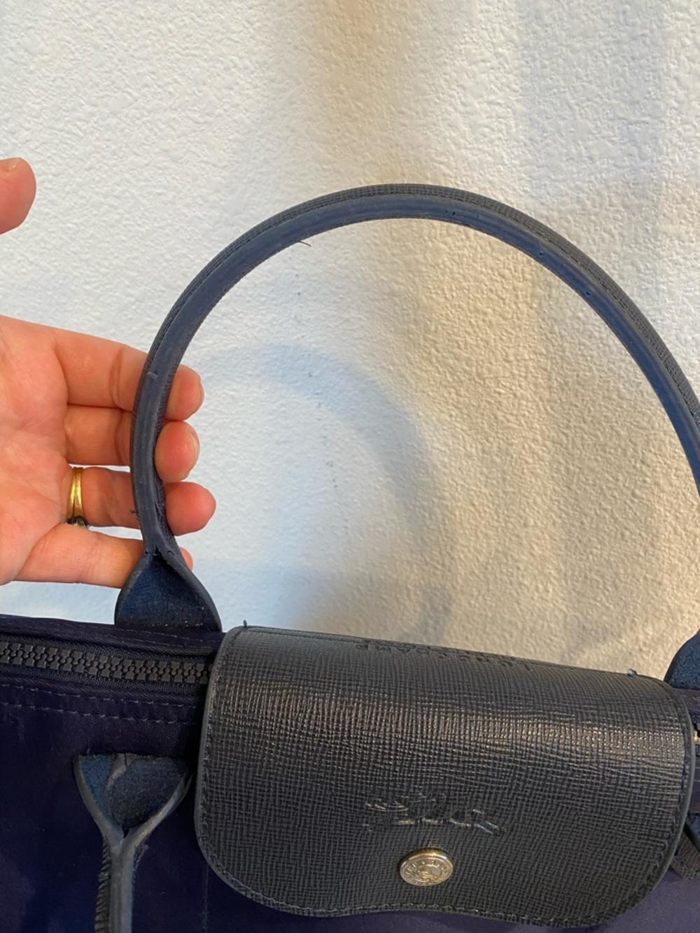 Longchamp Le Pliage Neo Nylon Bag with handles and adjustable strap * flawed - Picture 6 of 15